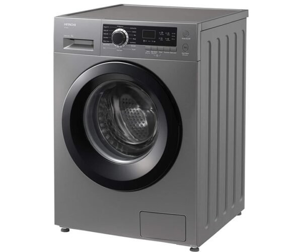 Hitachi 8 Kg Front Load Washing Machine 1200 RPM Silver Model BD80GE3CGXSL | 1 Year Full Warranty - Image 3