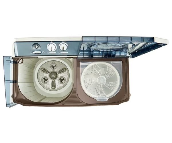 LG Twin Tub 10kg Washing Machine Semi Automatic White Colour Model-P1460RWNL - Image 3