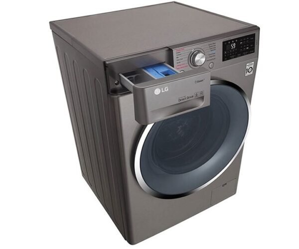 LG Front Load Washing Machine 8 Kg Direct Drive Motor 1400 RPM Silver Colour Model-F4J5TNP7S - Image 4