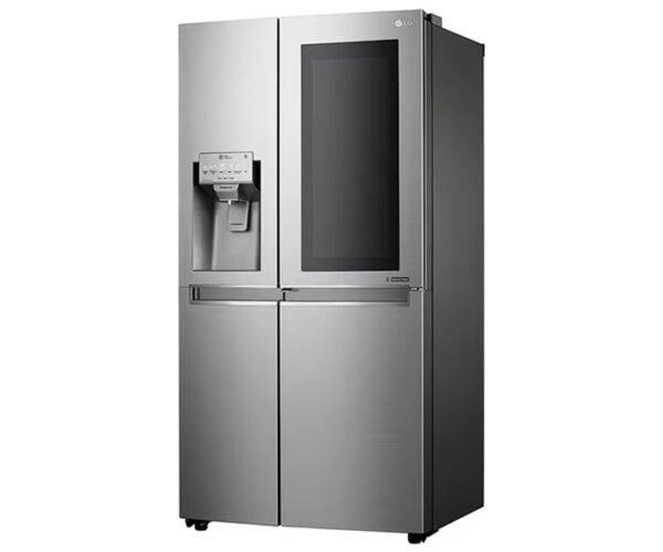 LG Side by Side Refrigerator 665 Liters French Door Refrigerator Door in Door Insta View Black Stainless Steel Color Model-GCX247CSBV - Image 2