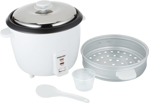 Nikai 1.8 Litre Rice Cooker White Model-NR672N1 | 1 Year Brand Warranty - Image 3