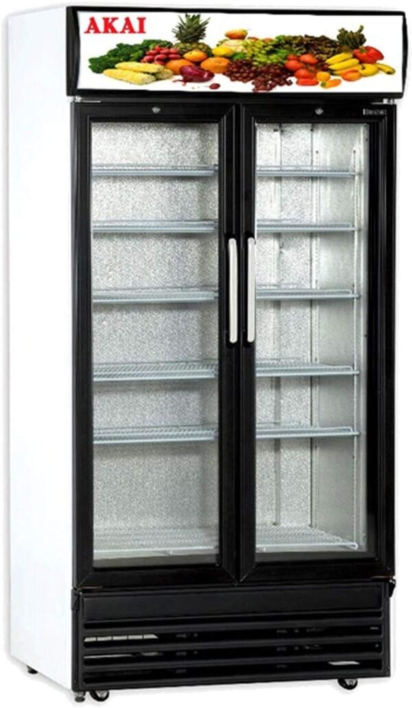 Akai 750L Showcase Chiller 2 Doors Model SCMA-750FD - Image 2