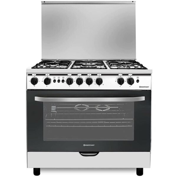 Westpoint 60 x 90cm FreeStanding Gas Cooker Stainless Steel Model-WCE9060HDFS | 1 Year Warranty - Image 2