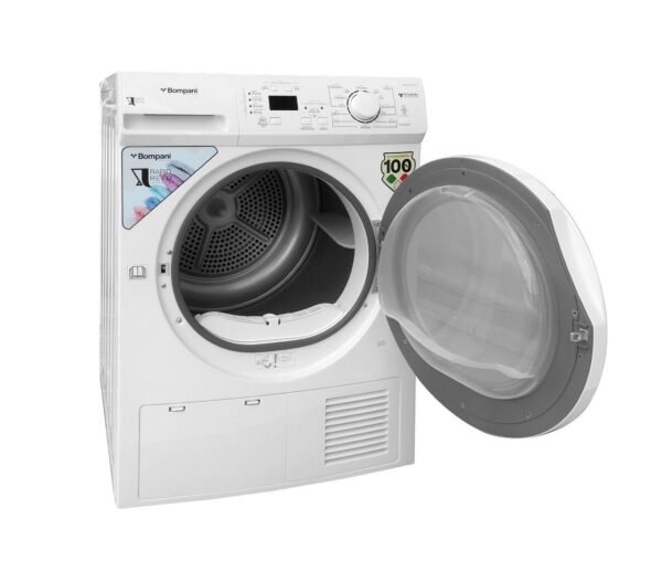 Bompani 8 Kg Front load Condenser Dryer, White Model - BI8200 - Image 2