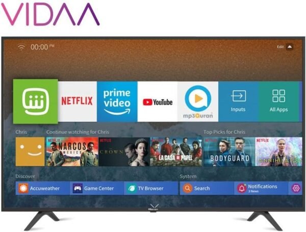 Hisense 43 Inch FHD Smart TV Prime Video Dolby Audio Black Model 43S4 - Image 2