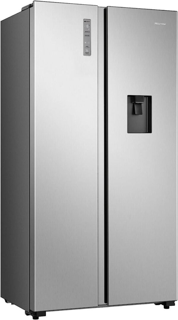 Hisense 670 Liter Side By Side Refrigerator With Water Dispenser Silver Model RS670N4WSU1 - Image 3