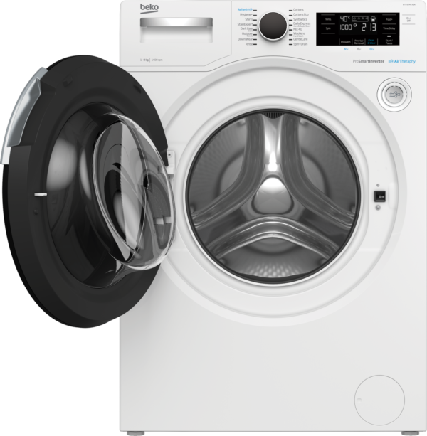 Beko 8 kg Freestanding Front Load Washing Machine 1400rpm White Model WTV8744XW0 - Image 3