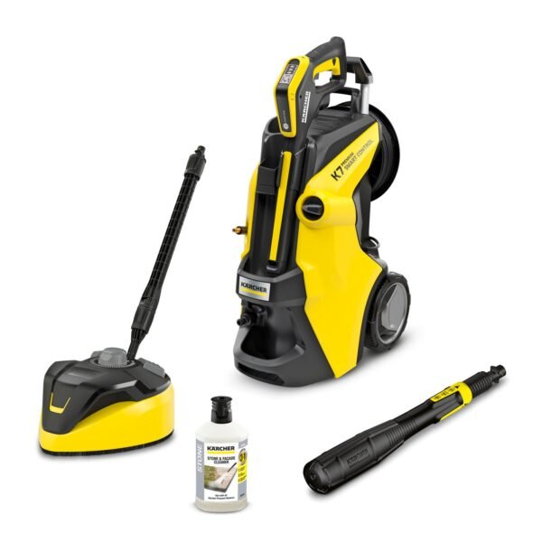 Karcher K7 Premium Smart Control Home High Pressure Washer Yellow/Black Color Model-K7 Premium | 1 Year Warranty.