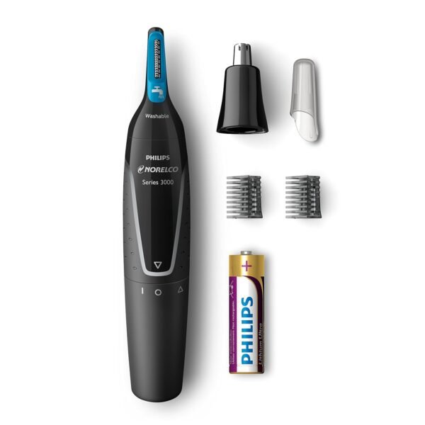 Philips Nose Trimmer Series 3000 Black NT3000 | 1 Year Full Warranty