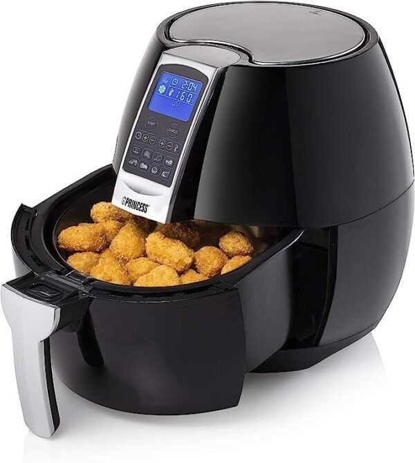 Princess Heavy Duty 3 Liter Air Fryer with LED Display Black Color Model - PRN.182020 - 1 Year Full Warranty - Image 3