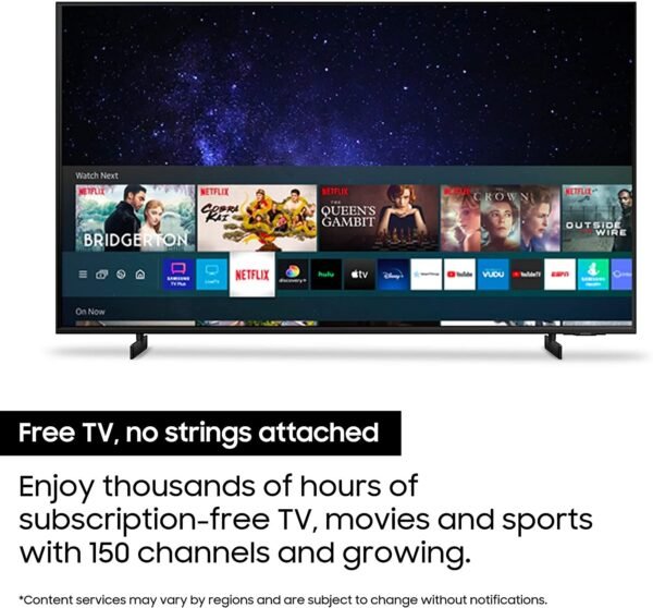 Samsung 50 Inch Crystal UHD 4K Flat Smart TV AU8000 Series Titan Gray Model-UA50AU8000UXZN - Image 3