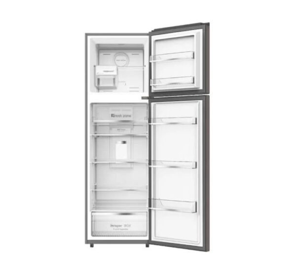 Westpoint 350 Liter Double Door Top Mounted Refrigerator Silver Model-WNN3518ERI | 1 Year Full 5 Years Compressor Warranty - Image 2