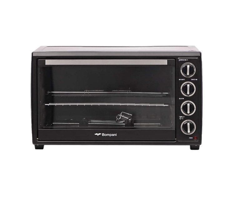 Bompani 65 Liters Electric Oven With Rotisserie And Convection Fan, Black Model – BEO65 | 1 Year Warranty