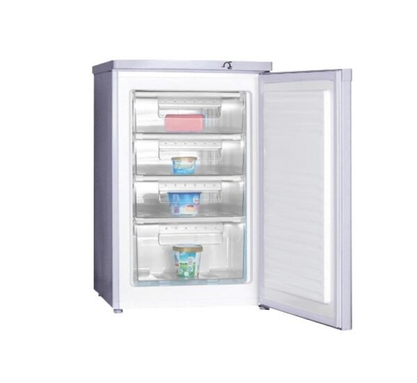 Bompani 92 Liters Upright Freezer 4 Drawer, Silver Model - BUF245S - Image 2