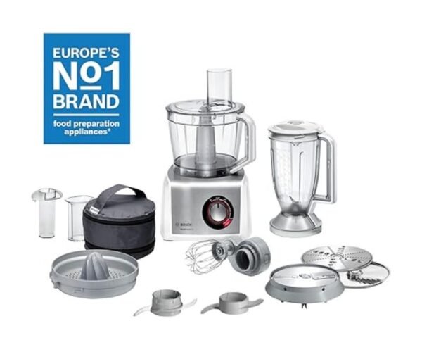 Bosch Food Processor Multitalent White/Silver MC812S734G