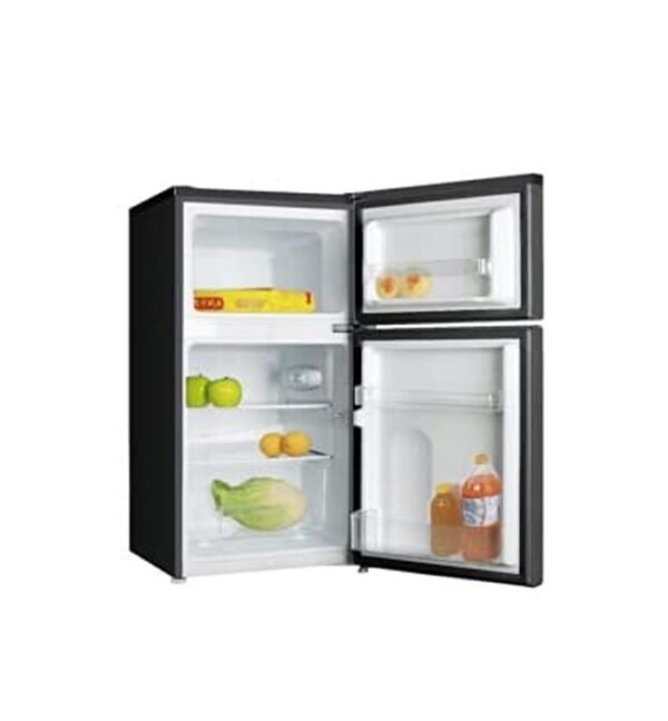 Bompani 100 Liter Refrigerator Double Door Defrost Black Model-BR100SS - Image 2