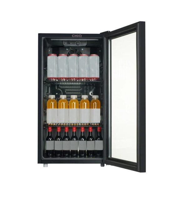 CHiQ 120 Liters Beverage Cooler Black Model - CSR120GCK1 | 1 Year Full 5 Years Compressor Warranty - Image 2