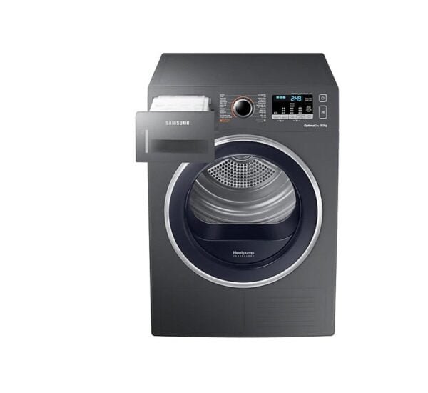 Samsung 9 kg Front Load Dryer with Reversible Door Inox Model DV90M5000QX/GU - Image 2