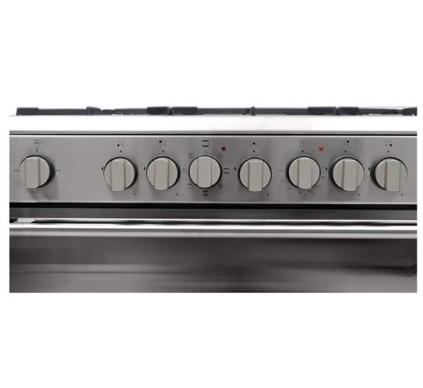 Bompani 5 Burners Gas Cooker With Oven And Grill, Silver Model - DIVA90GG5TCIXFAN - Image 6