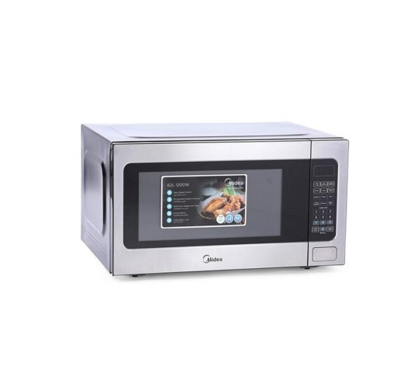 Midea  62 Liters Solo  Microwave Oven with Digital Controls Silver Model EM262AWY | 1 Year Full Warranty - Image 2