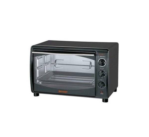 Sharp 42 Liters Electric Oven  With Rotisserie And Convection Black Model-EO-42K-3 | 1 Year Warranty.