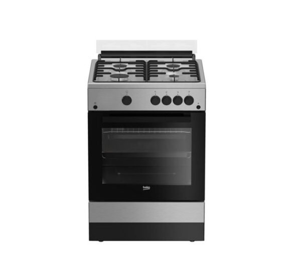 Beko 4 Gas Burners Full Gas Cooking Range FSG62010GX