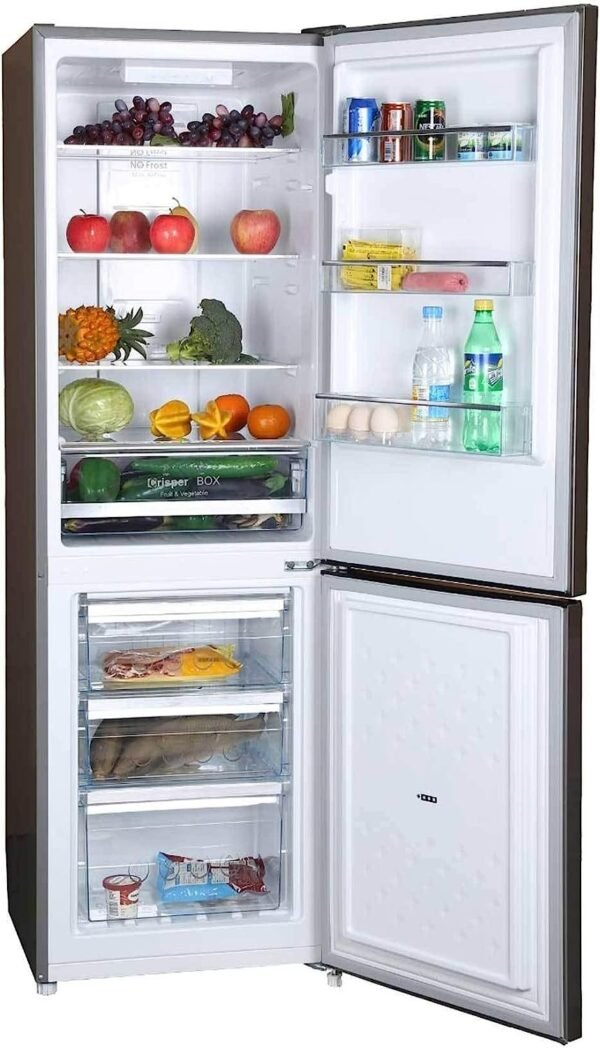 Bompani 280 Liters Fridge Bottom Freezer, Stainless Steel Model - BBF280SS - Image 2