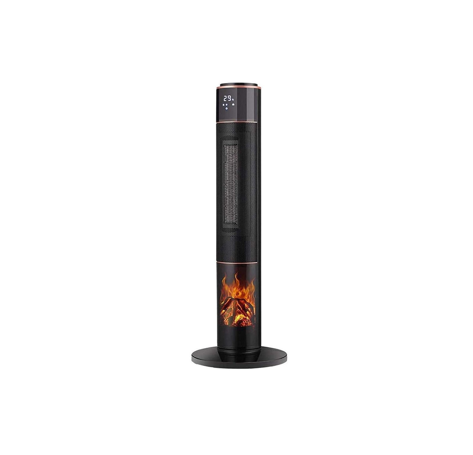 Gratus Electric Heater Tower Halogen 2000 W Color Black Model-GPFH2002TC | 1 Year Brand Warranty.