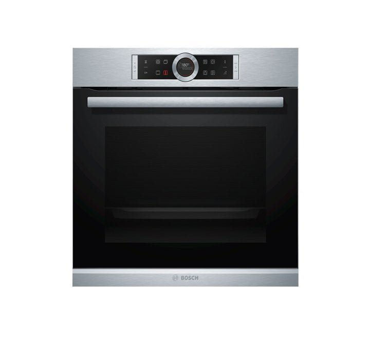 Bosch 71 Litres Built In Electric Oven Color Black Model-HBG655BS1M | 1 Year Brand Warranty.