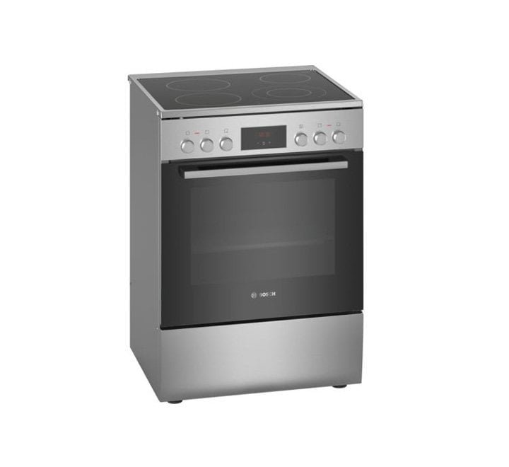 Bosch Free Standing Electric Cooker 60 cm Silver/Black Model-HKQ38A150M | 1 Year Brand Warranty.