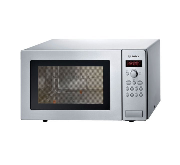 Bosch 25 Liters Microwave Oven Color Silver Model-HMT84G451M | 1 Year Brand Warranty.