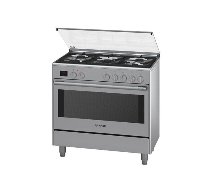 Bosch Free Standing Electric Oven With Cooker 90X60 cm Black Model-HSB738357M | 1 Year Brand Warranty.