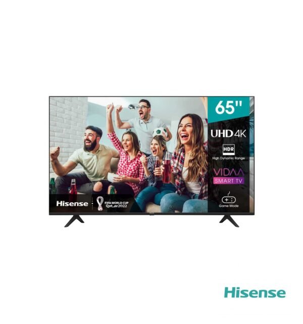 Hisense 65 Inch UHD 4k Smart TV A6 Series WiFi Bluetooth Black Model 65A6GE