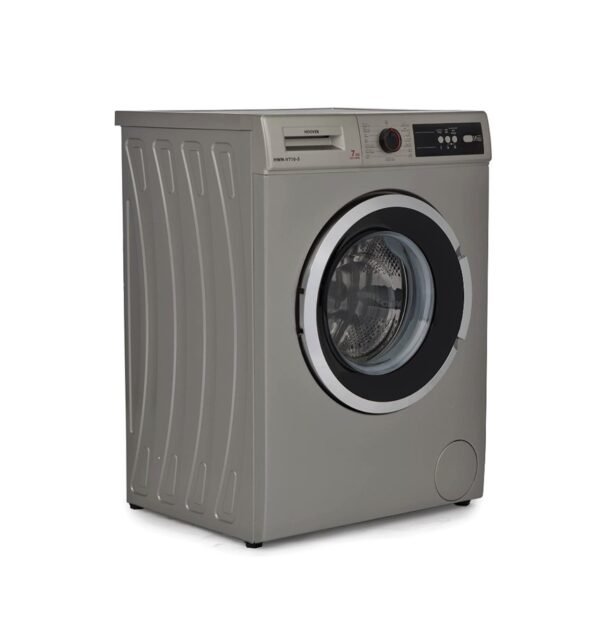 Hoover 7Kg Front Load Washing Machine Silver Model HWMV710S | 1 Year Warranty - Image 2