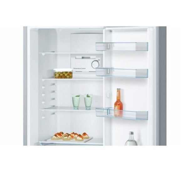 Bosch 329 Litres Free Standing Top Fridge Bottom Freezer Silver Model-KGN36NL30M |  1 Year Full 5 Years Compressor Warranty. - Image 4