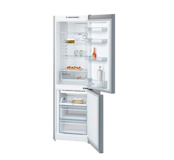 Bosch 329 Litres Free Standing Top Fridge Bottom Freezer Silver Model-KGN36NL30M |  1 Year Full 5 Years Compressor Warranty.