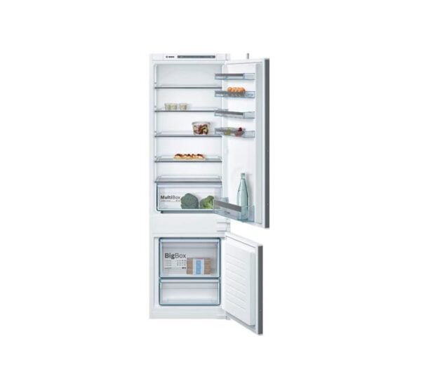 Bosch Serie 4 | 272 Liters Built In Bottom Freezer White Model-KIV87VS30M | 1 Year Full 5 Years Compressor Warranty.