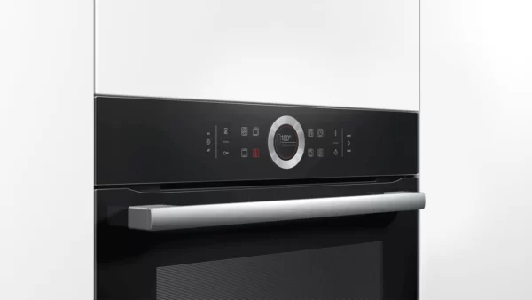 Bosch Series 8 | Built-in Oven 60 x 60 cm Black Model - HBG635BB1M | 1 Year Brand Warranty. - Image 2