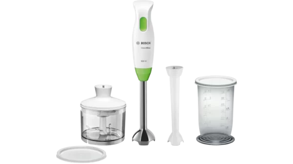 Bosch Hand Blender CleverMixx 600W Color White Model-MSM2623GGB | 1 Year Brand Warranty.