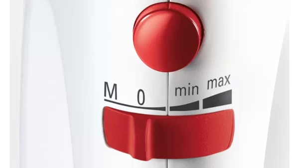Bosch 300W Mixer Blender Buttons Rotating White/Red Colour Model-MFQP1000 | 1 Year Brand Warranty. - Image 3