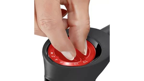 Bosch Hand Blender ErgoMixx 1000W Mixer Stand and Measuring Cup, 4 Blades, Lightweight Housing, 12 Levels Plus Turbo Level, Easy Cleaning, Black Model-MS6CB6110 | 1 Year Brand Warranty. - Image 6