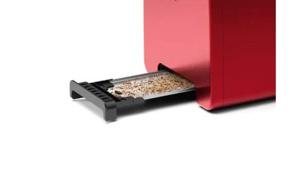 Bosch Compact Toaster DesignLine Color Red Model-TAT4P424GB | 1 Year Brand Warranty. - Image 2