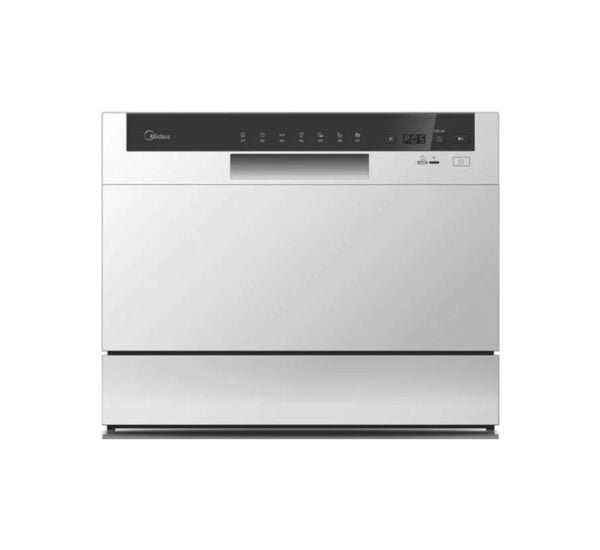 Midea 7 Programs 6 Place Settings Counter Top Dishwasher Model - WQP63602F | 1 year warranty