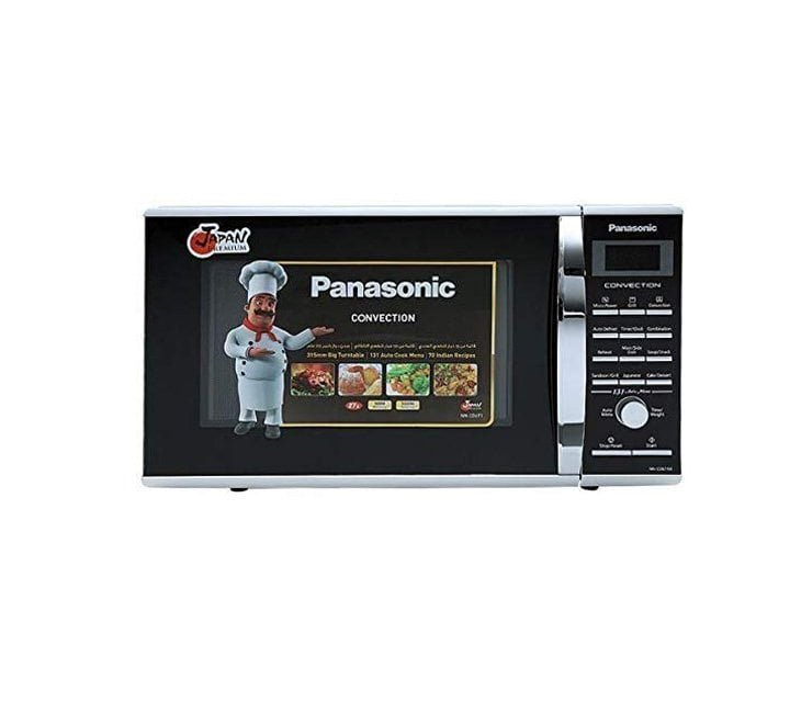Panasonic 27 Litres Convection Microwave Oven Black/Silver Model- NN-CD671 | 1 Year Warranty