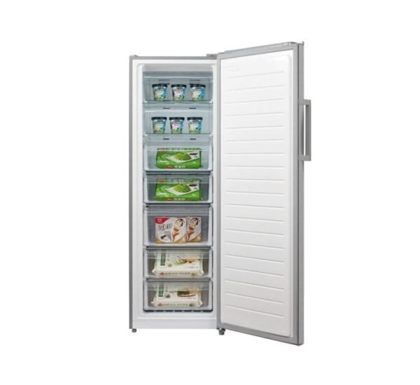 Midea Upright Freezer Stainless Steel, Color Silver, Model - HS312FWES | 1 year Warranty - Image 3