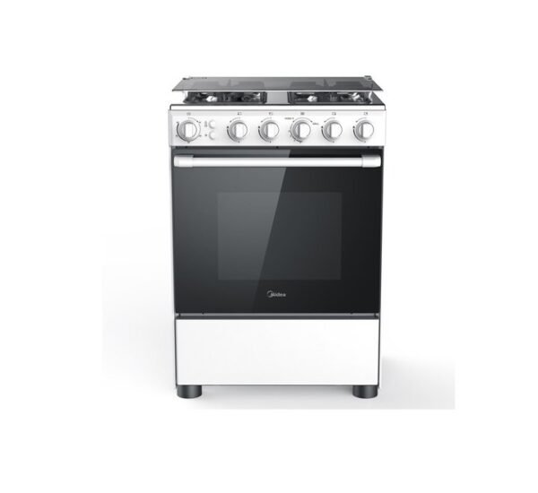 Midea 60 x 60 cm Gas Cooker with Full Safety Model - BME62057-FFD | 1 year warranty