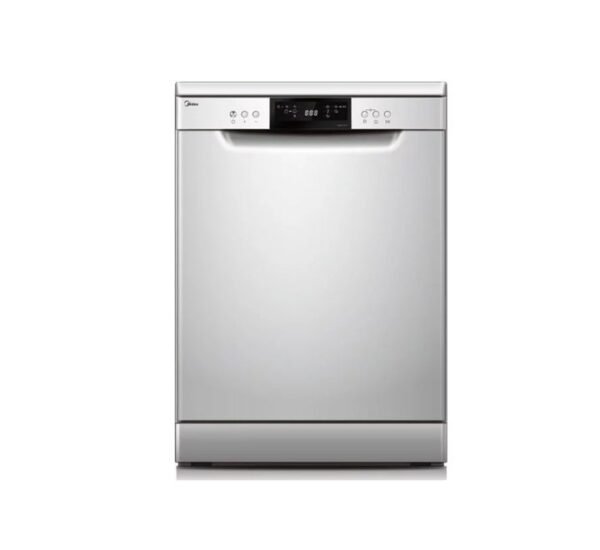 Midea Dishwasher 14 Place Settings Inverter Color Silver Model - WQP147617Q-S | 1 Year Warranty.