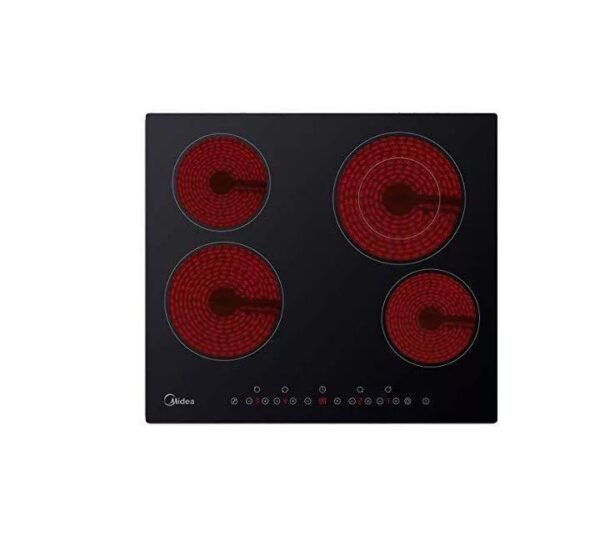 Midea 60CM Ceramic Hob Schott Glass 9 Stage Power Sensor Model MCHF645 | 1 year warranty