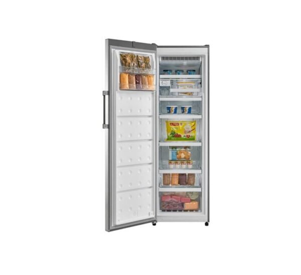 Midea 260 Liter Upright Freezer Color Silver Model HS-338FWEN  | 1 Year full 5 years compressor Warranty - Image 2