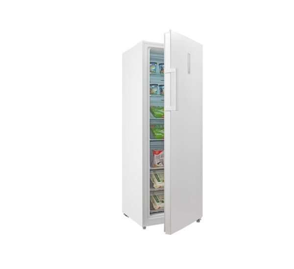 Midea Upright Freezer - 312L Stainless Steel Finish Convertible  MODEL NUMBER: HS-312FWEN - Image 4